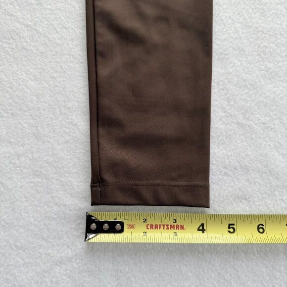 NWOT Adidas Women's Brown Stretch Logo Skinny High-Waisted Leggings Size Small - Picture 9 of 10